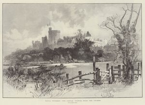 Royal Windsor, il castello visto dal Tamigi